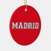 Madrid Spanje Keramisch Ornament (Rechts)