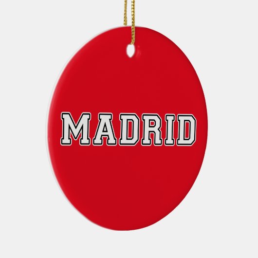 Madrid Spanje Keramisch Ornament (Rechts)