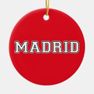 Madrid Spanje Keramisch Ornament