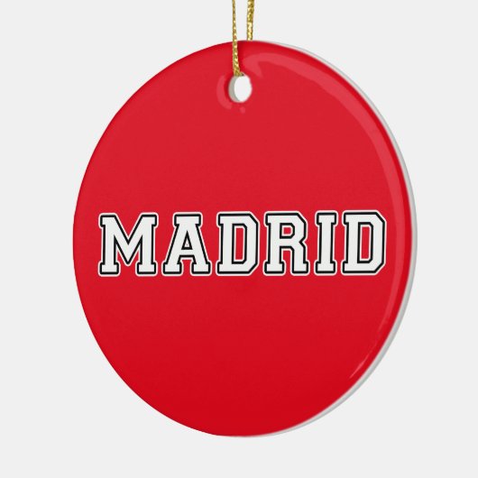 Madrid Spanje Keramisch Ornament (Links)