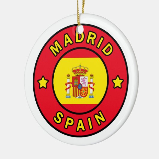 Madrid Spanje Keramisch Ornament (Links)