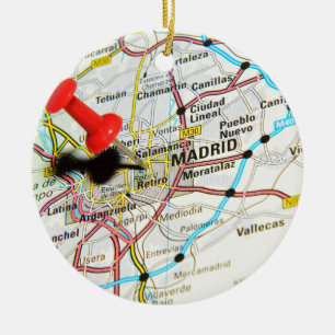 Madrid, Spanje Keramisch Ornament