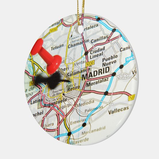 Madrid, Spanje Keramisch Ornament (Links)