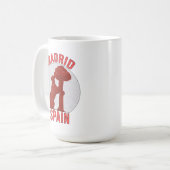 Madrid Spanje Koffiemok (Voorkant links)