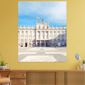 Madrid Spanje Koninklijk Paleis Canvas Afdruk (Insitu (Woonkamer))