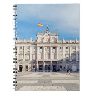 Madrid Spanje Koninklijk Paleis Notitieboek