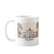 Madrid Spanje Koninklijk Paleis Pastel Travel Desi