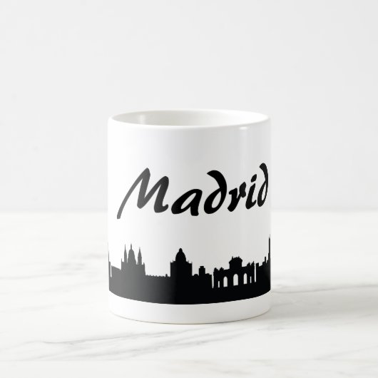 Madrid, Spanje Landmark Gift Mok (Center)