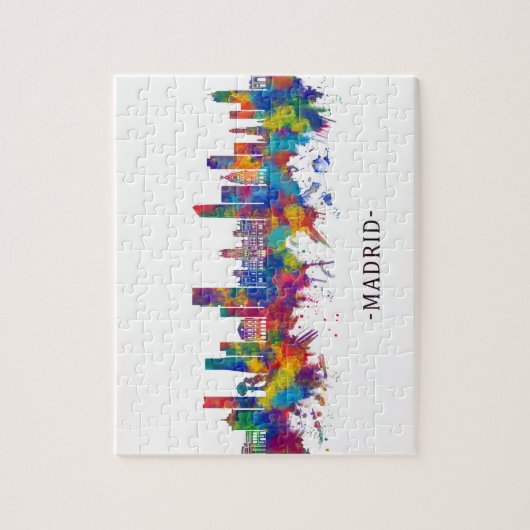 Madrid Spanje Legpuzzel (Verticaal)