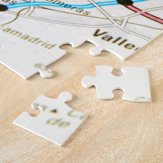 Madrid, Spanje Legpuzzel (Zijkant)