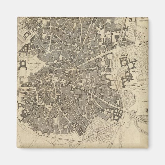 Madrid, Spanje Magneet (Voorkant)