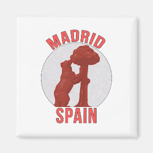 Madrid Spanje Magneet