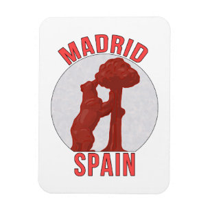 Madrid Spanje Magneet