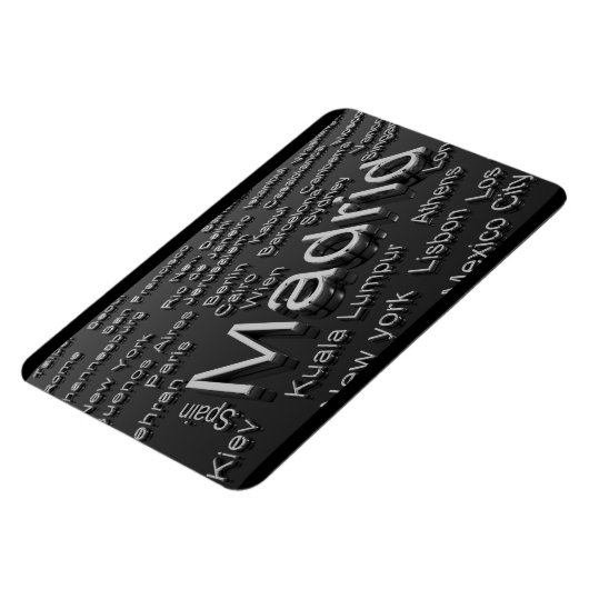 Madrid, Spanje Magnet Magneet (Linkerzijde)