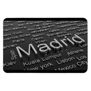 Madrid, Spanje Magnet Magneet