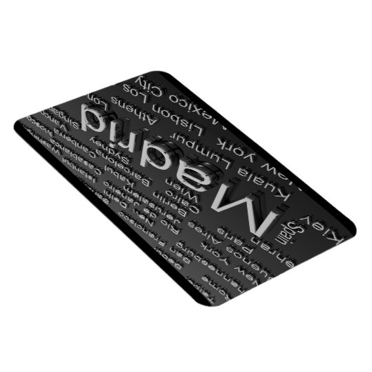 Madrid, Spanje Magnet Magneet (Rechterzijde)