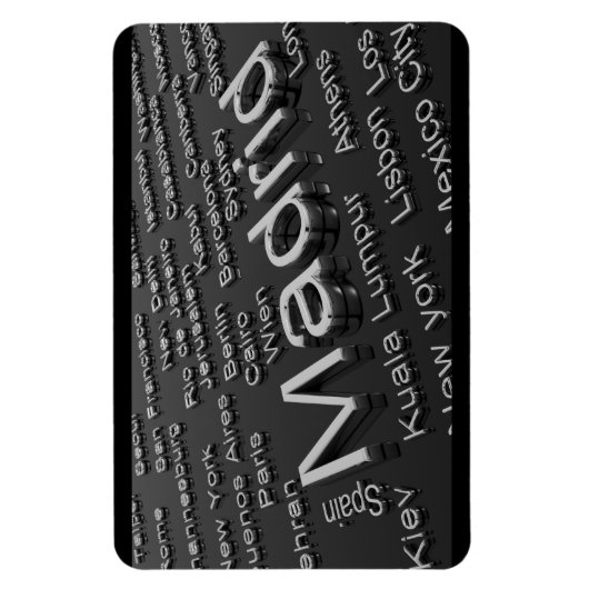 Madrid, Spanje Magnet Magneet (Verticaal)