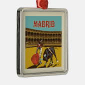 Madrid, Spanje Metalen Ornament (Rechts)