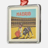 Madrid, Spanje Metalen Ornament (Links)