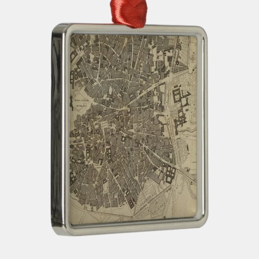 Madrid, Spanje Metalen Ornament (Rechts)