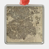 Madrid, Spanje Metalen Ornament (Voorkant)