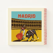 Madrid, Spanje Notitieboek (Achterkant)