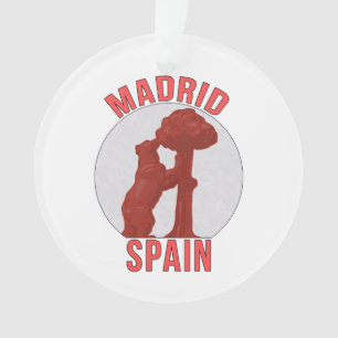 Madrid Spanje Ornament