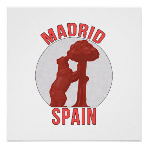 Madrid Spanje Perfect Poster