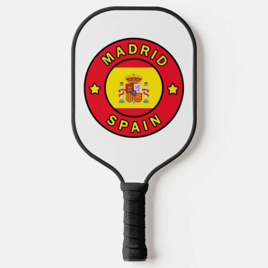 Madrid Spanje Pickleball Paddle (Voorkant)
