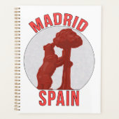 Madrid Spanje Planner (Voorkant)