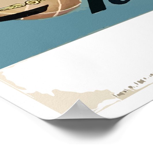  Madrid Spanje Poster (Hoek)