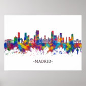 Madrid Spanje Poster (Voorkant)