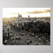 Madrid Spanje Poster (Voorkant)