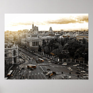 Madrid Spanje Poster