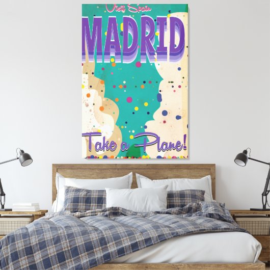 Madrid, Spanje  Poster Canvas Afdruk (Insitu (Slaapkamer))