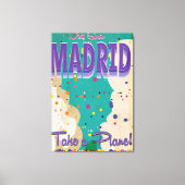 Madrid, Spanje  Poster Canvas Afdruk (Voorkant)