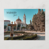 Madrid Spanje Reislandschap souvenir Briefkaart (Voorkant)
