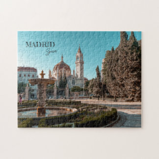Madrid Spanje Reislandschap souvenir Legpuzzel