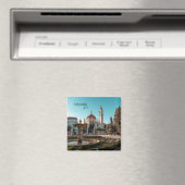Madrid Spanje Reislandschap souvenir Magneet (Insitu (Vaatwasser))