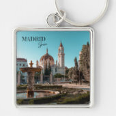 Madrid Spanje Reislandschap souvenir Sleutelhanger (Voorkant)