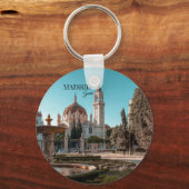 Madrid Spanje Reislandschap souvenir Sleutelhanger (Voorkant)