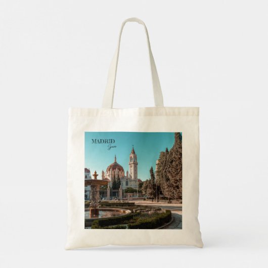 Madrid Spanje Reislandschap souvenir Tote Bag (Achterkant)