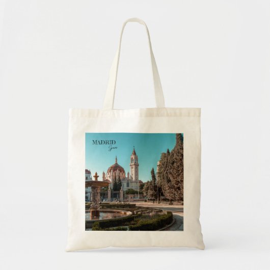 Madrid Spanje Reislandschap souvenir Tote Bag (Voorkant)