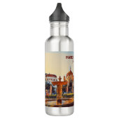 Madrid Spanje Reislandschap souvenir Waterfles (Links)
