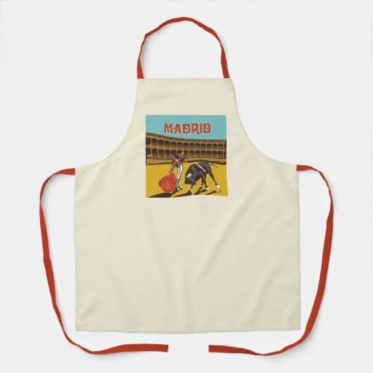 Madrid, Spanje Schort (Voorkant)