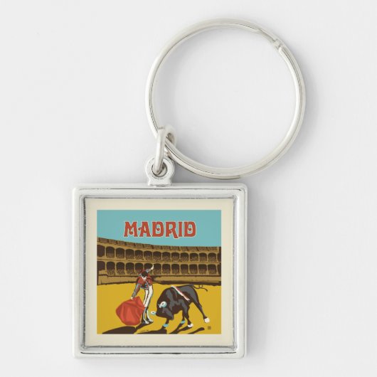 Madrid, Spanje Sleutelhanger (Voorkant)