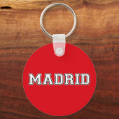 Madrid Spanje Sleutelhanger (Voorkant)