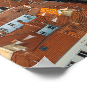 Madrid Spanje Stadsgezicht Reis Foto Poster (Hoek)