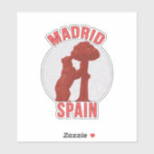 Madrid Spanje Sticker (Vel)