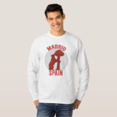 Madrid Spanje T-shirt (Voorkant volledig)